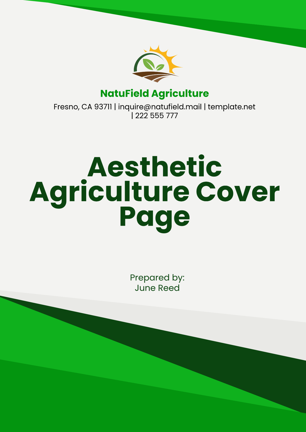 Agriculture Business Plan Template - Edit Online & Download