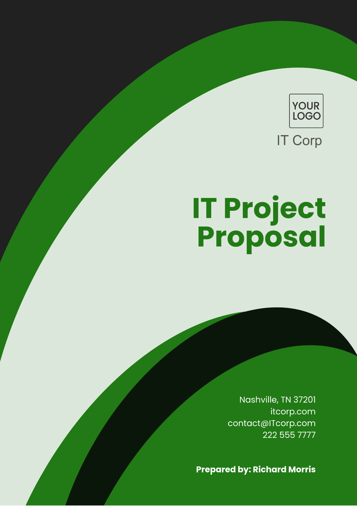 IT Project Proposal Template - Edit Online & Download