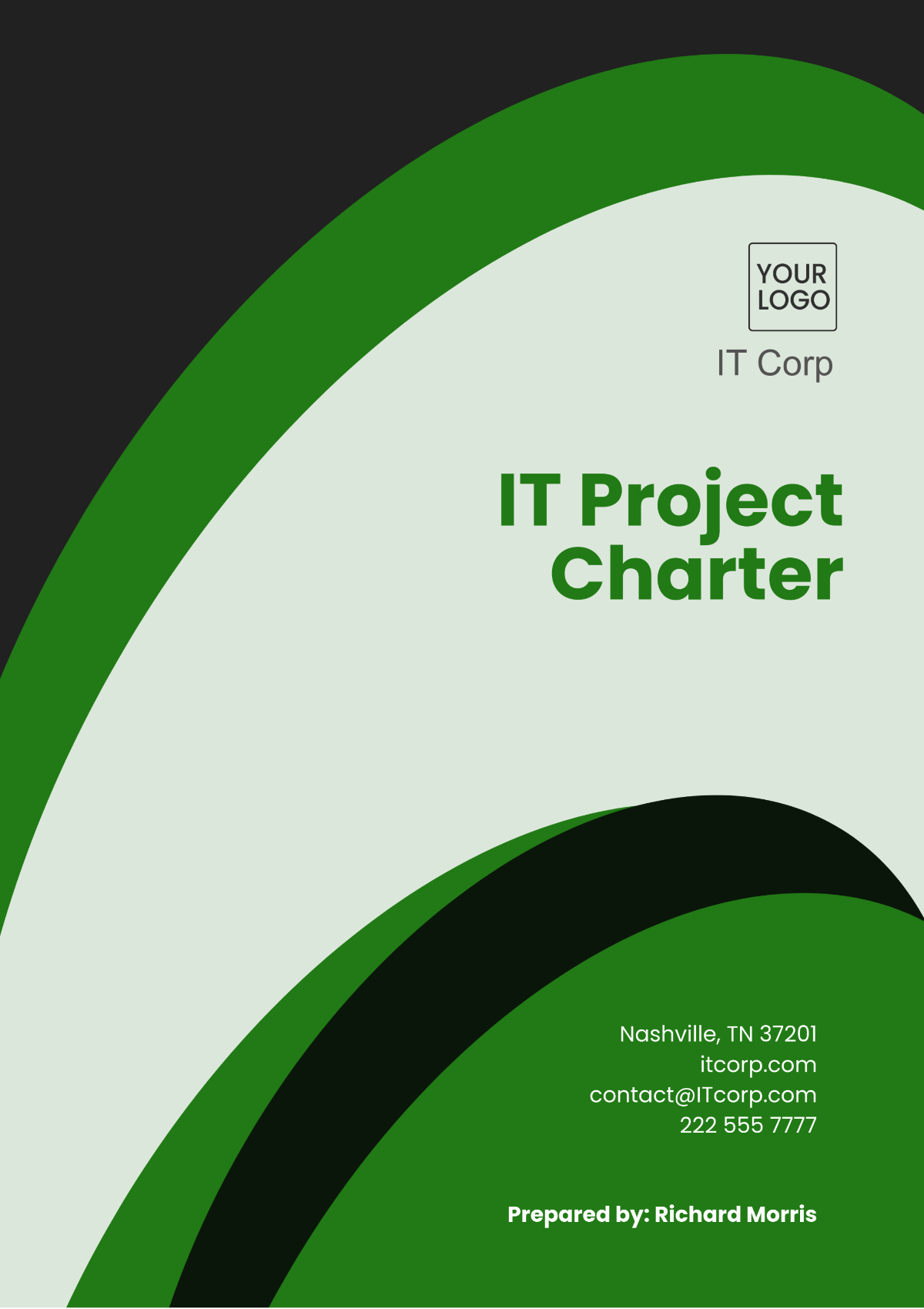 IT Project Charter Template - Edit Online & Download