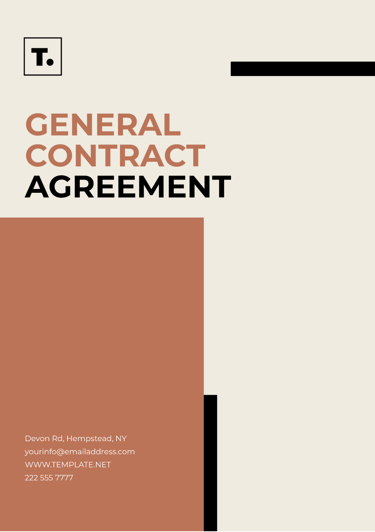 Free General Contract Agreement Template