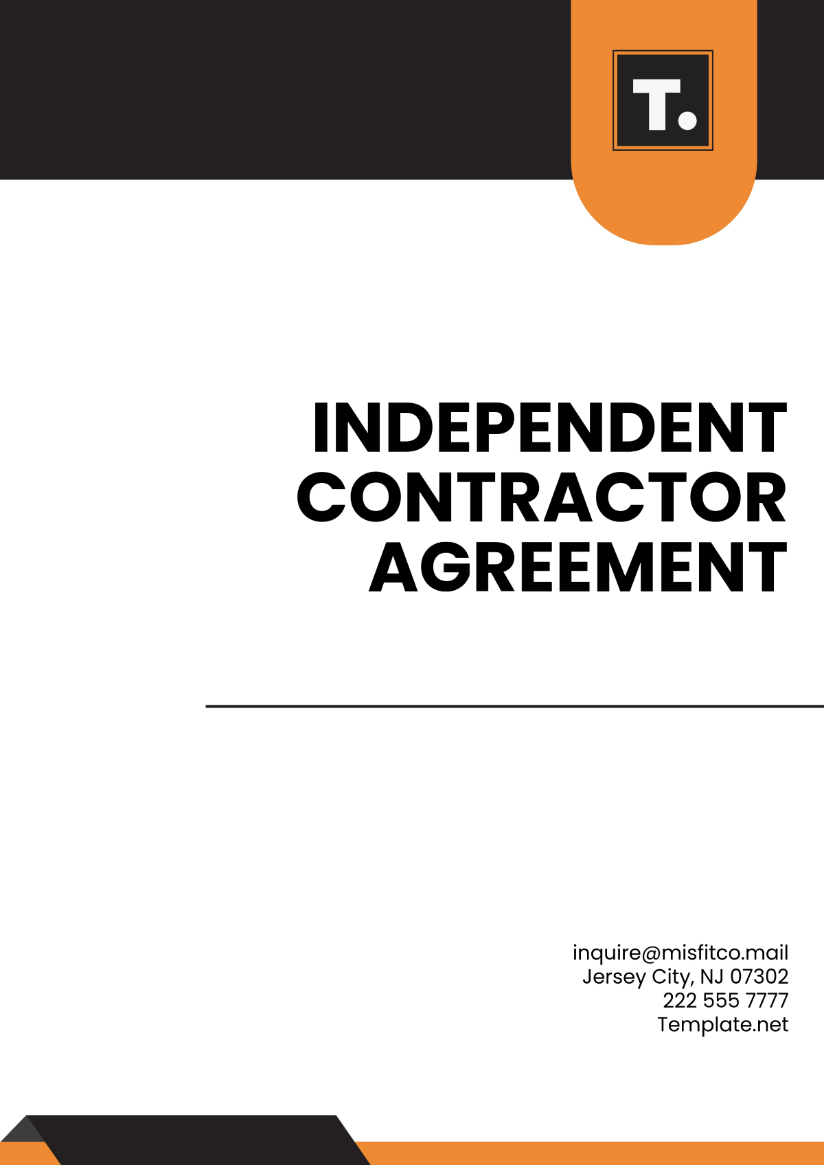 Free Independent Contractor Agreement Template