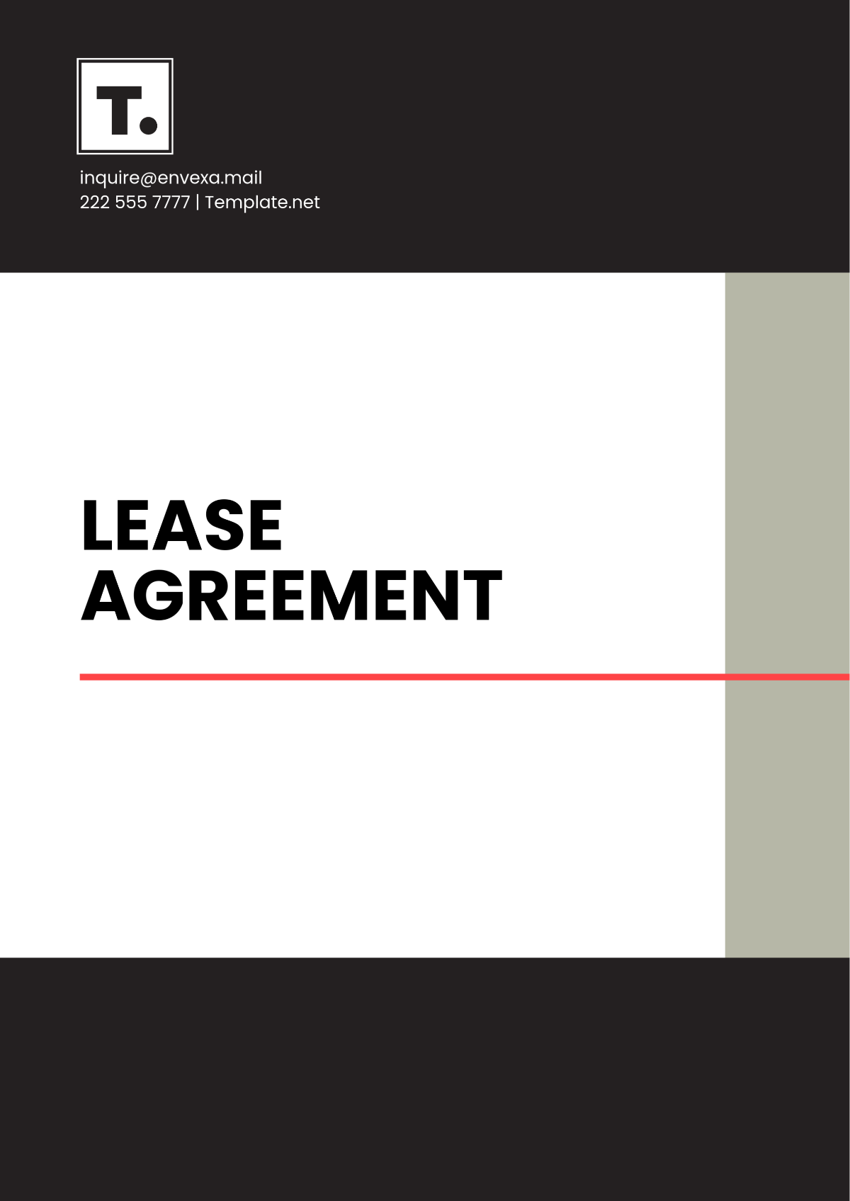 Free Lease Agreement Template