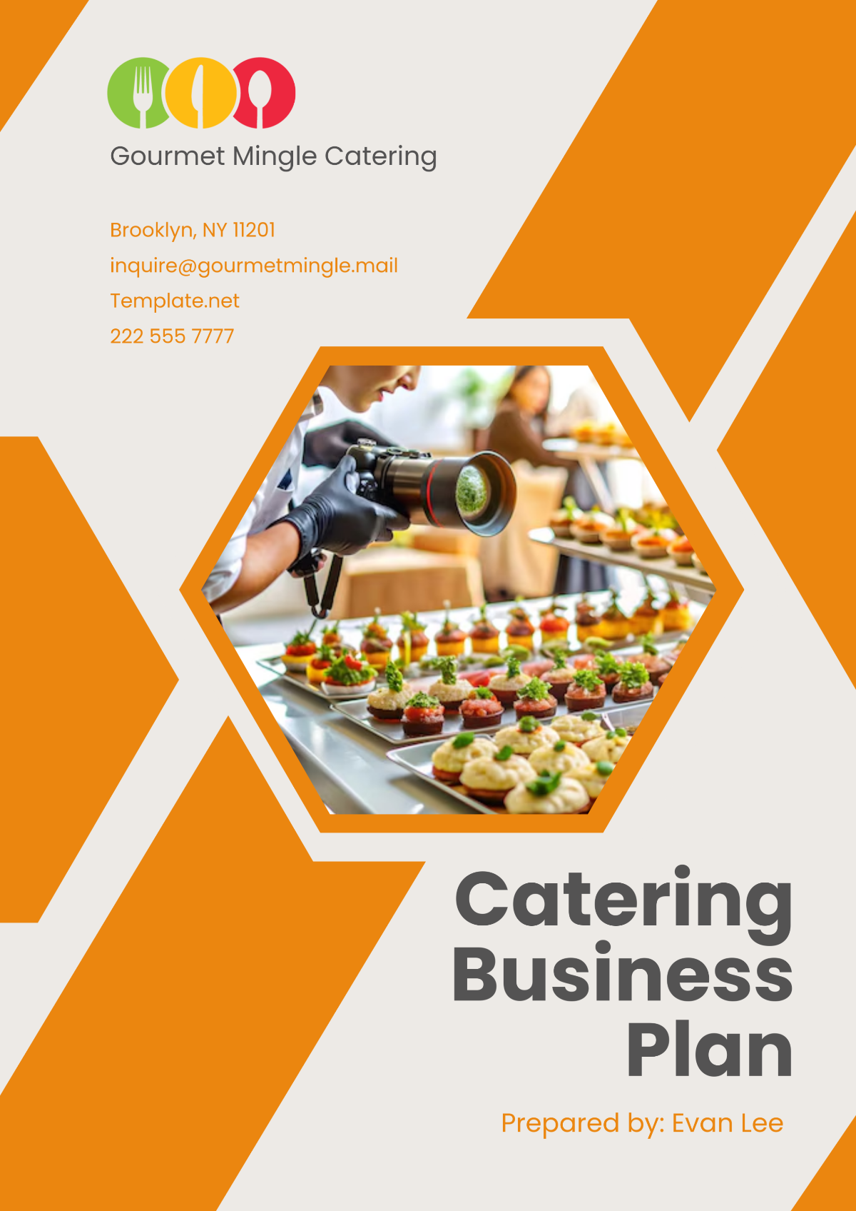 Catering Business Plan Template - Edit Online & Download