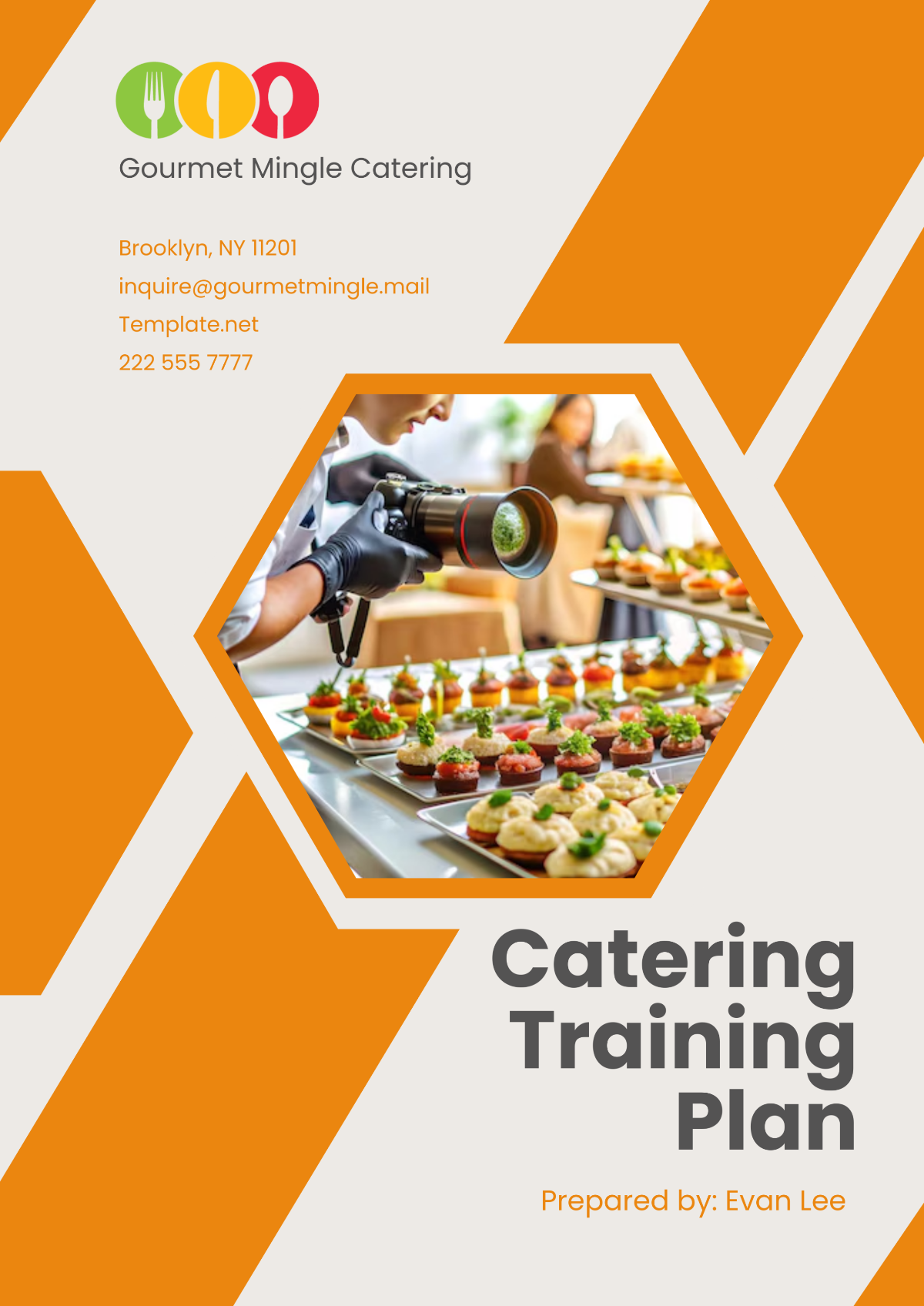 Catering Training Plan Template - Edit Online & Download