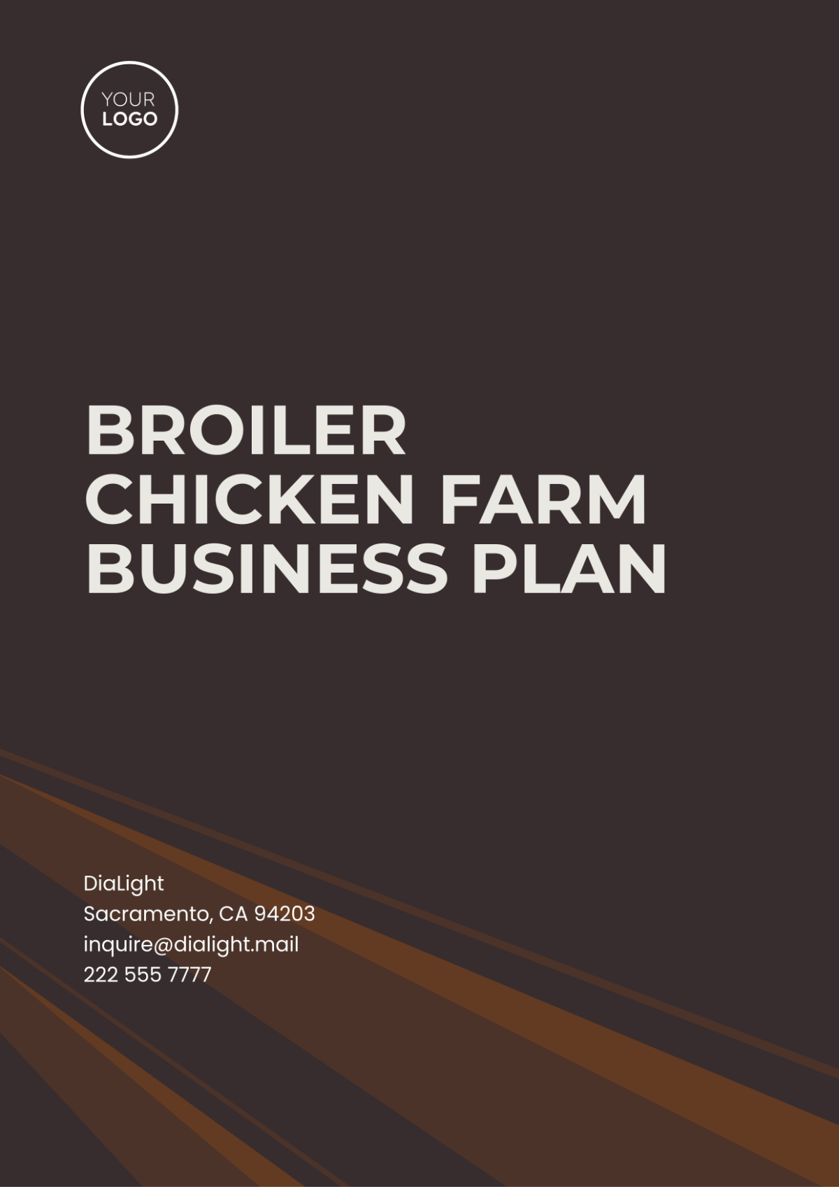 Free Broiler Chicken Farm Business Plan Template