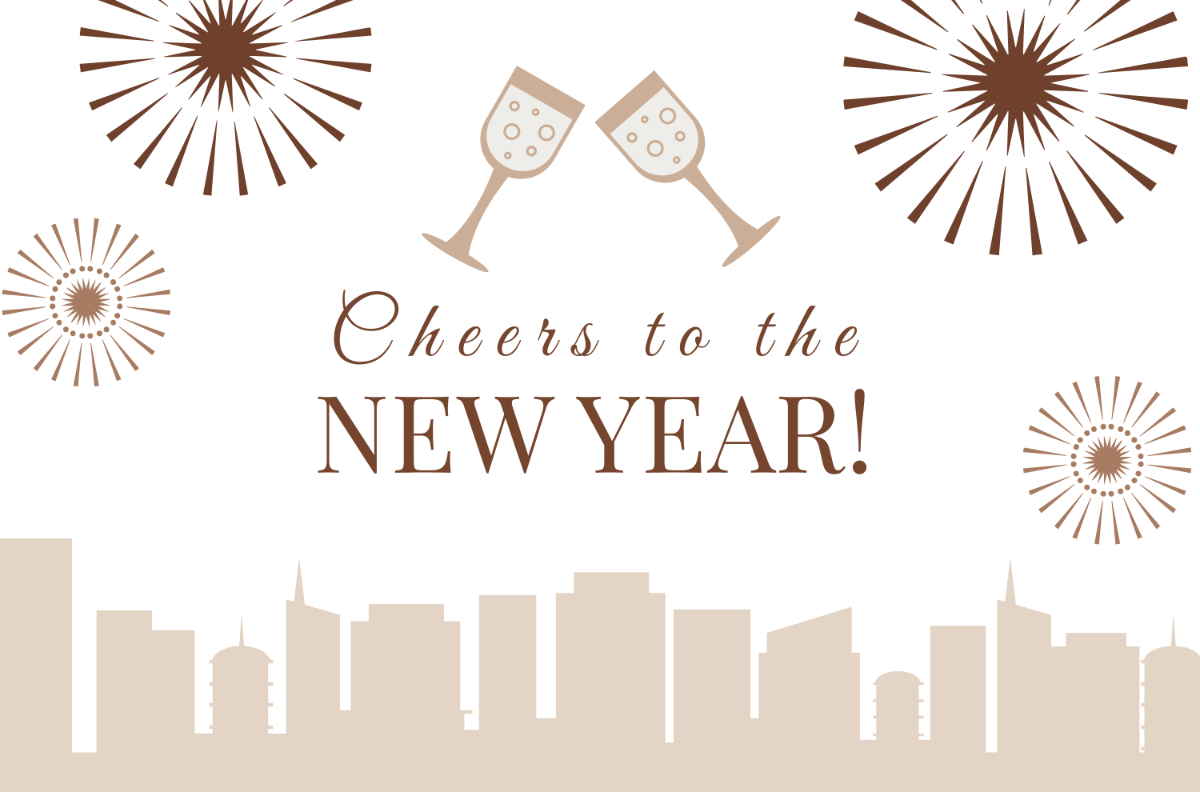 Free Transparent New Year Banner Template