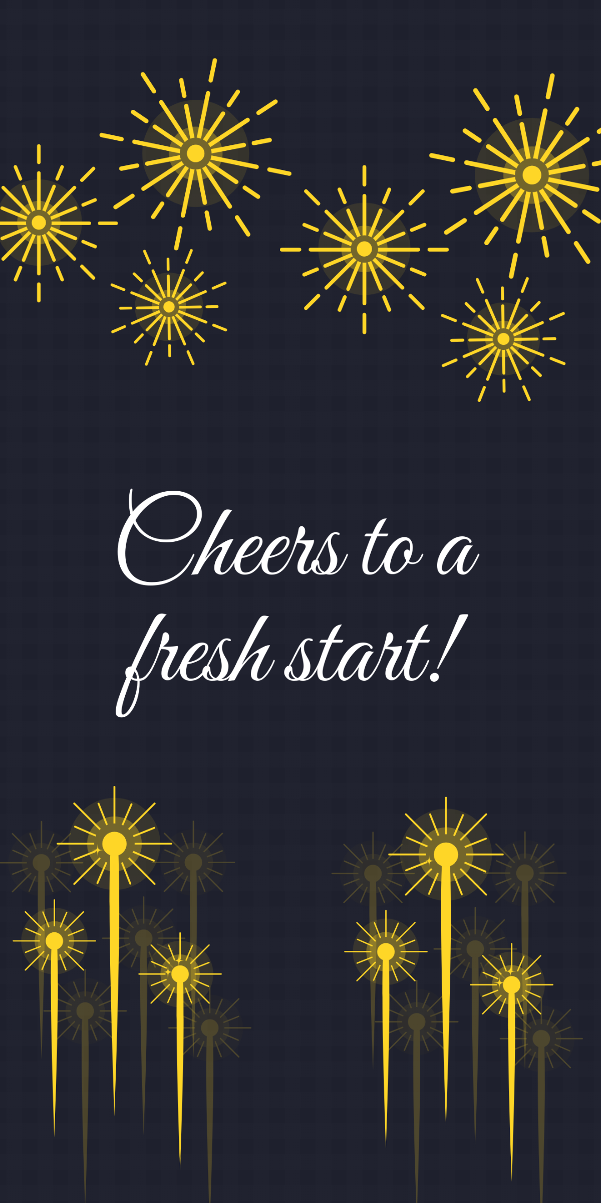 Free Printable Happy New Year Sign Banner Template