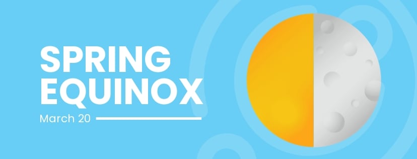 Spring Equinox Facebook Cover