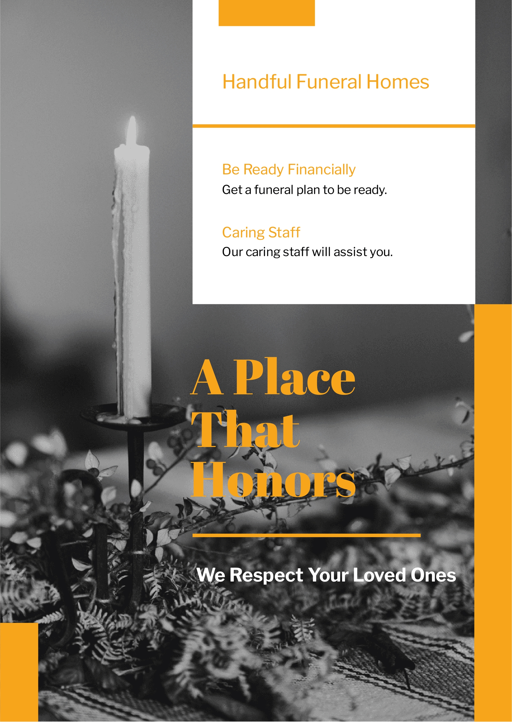 Funeral Booklet Template