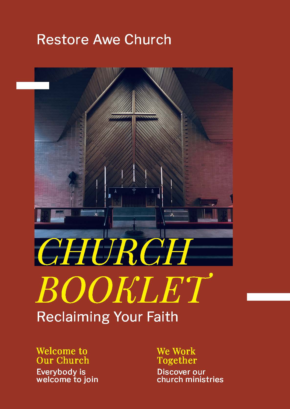 Church Booklet Template