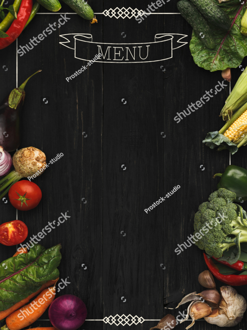 Blank Restaurant Menu Templates