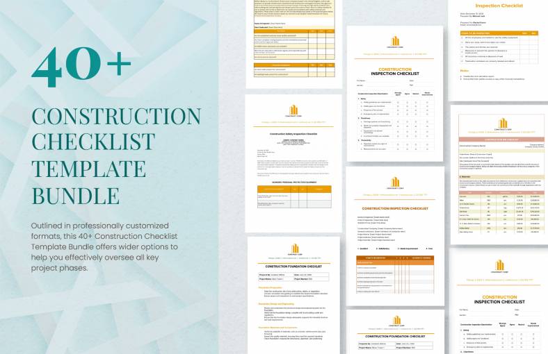 construction checklist template bundle 788x510