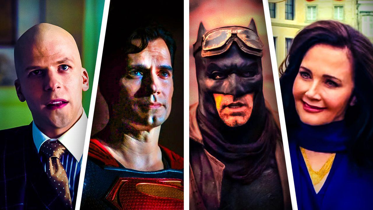 Lex Luthor, Superman, Batman, Lynda Carter Asteria