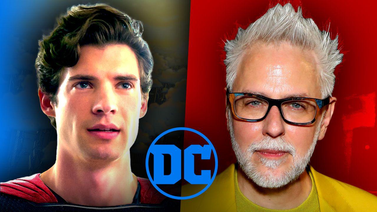 David Corenswet, Superman, DC logo, James Gunn