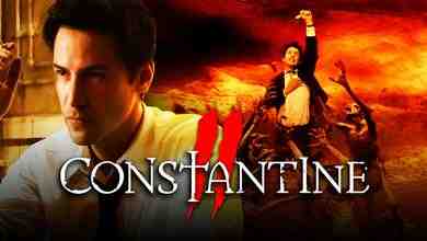 Constantine logo, Keanu Reeves as John Constantine