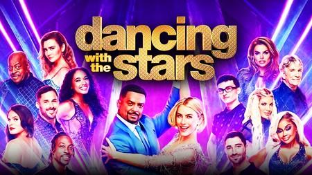 Dancing with the Stars 2024 cast members and logo