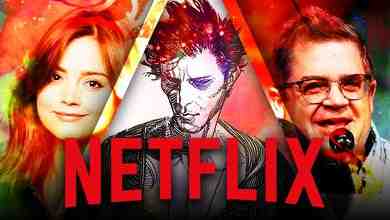 Netflix logo, Sandman, Jenna Coleman, Patton Oswalt