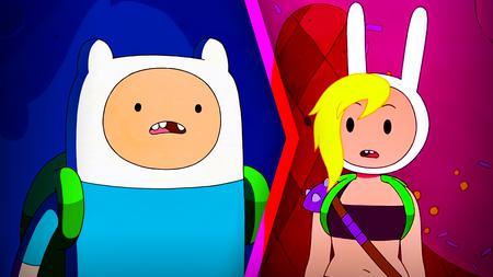 Adventure Time Finn and Fionna