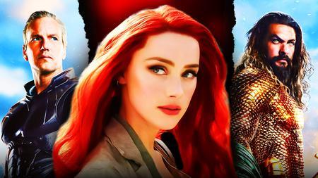 Amber Heard as Mera, Patrick Wilson as Orm, Jason Momoa as Aquaman