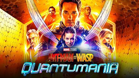 Ant-Man and the WasP Quantumania logo and cast