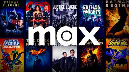 Batman movies, Max logo