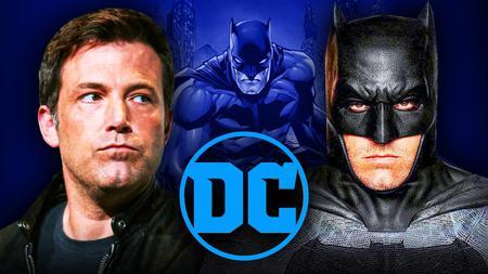 Ben Affleck, Batman, DC logo