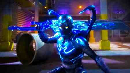 DC’s Blue Beetle Movie suit