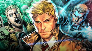 Three images of John Constantine