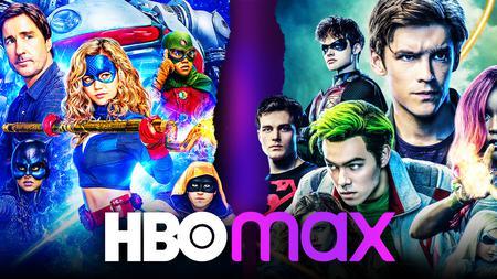 Brec Bassinger as Stargirl, Titans, HBO Max logo