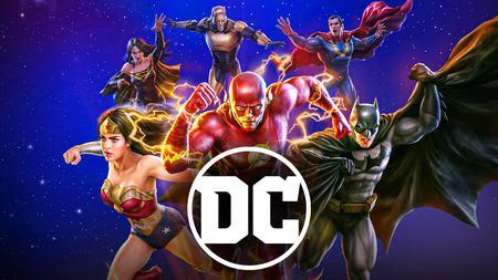 Justice League Crisis on Infinite Earths, DC logo