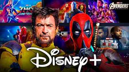 Deadpool and Wolverine Disney Plus wallpaper