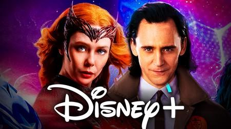 Scarlet Witch and Loki, Disney Plus logo