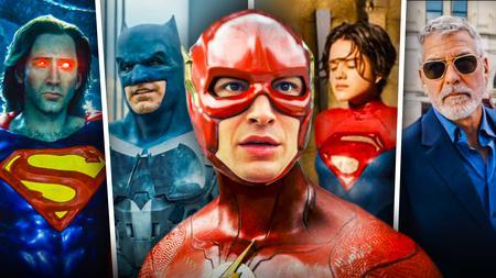 Ezra Miller The Flash Batman Superman Supergirl