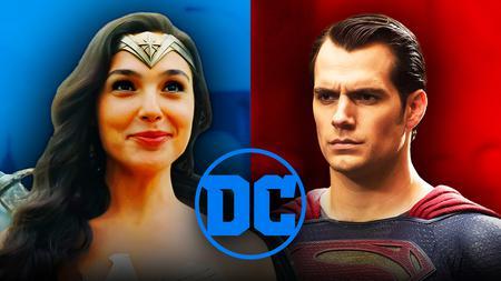 Gal Gadot, Wonder Woman, Henry Cavill, Superman, DC logo