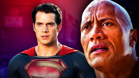 Dwayne Johnson, Henry Cavill as Superman