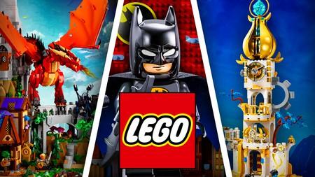 LEGO logo, Dungeons and Dragons Set, Batman, The Sandman's Tower