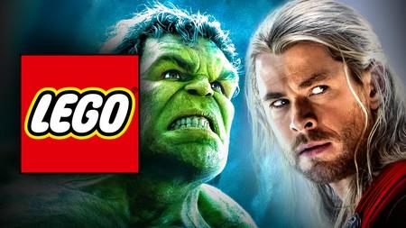 Hulk and Thor, LEGO logo