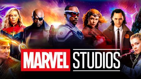 MCU superheroes, Marvel Studios logo