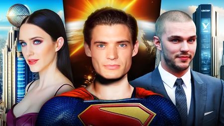 Rachel Brosnahan, David Corenswet as Superman, Nicholas Hoult, The Daily Planet