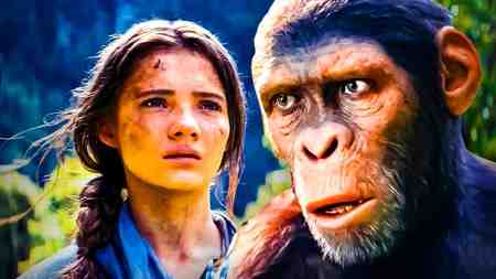 Kingdom of the Planet of the Apes Mae and Noa