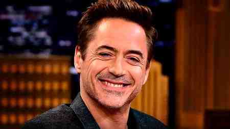 Robert Downey Jr. smiling