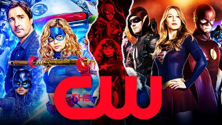 CW logo, Brec Bassinger as Stargirl, Arrowverse cast