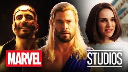 Thor, Hercules, and Jane Foster, Marvel Studios logo