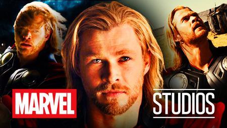 Thor dutch angles, Chris Hemsworth, Marvel Studios logo