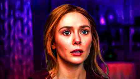 Elizabeth Olsen as Wanda in WandaVision