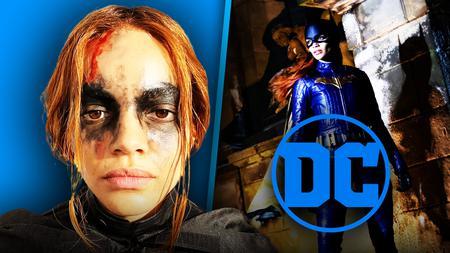 Batgirl, DC logo, Leslie Grace