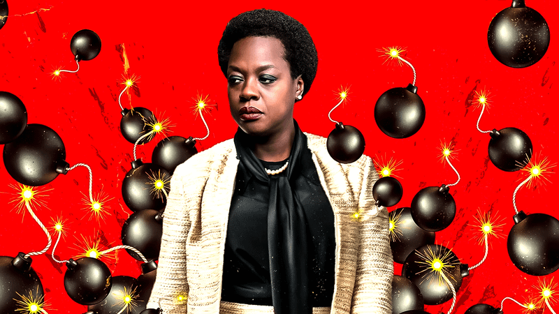 Viola Davis as Amanda Waller in The Suicide Squad