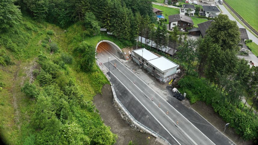 Zillertaler Brettfalltunnel ab Montag für eine Woche komplett gesperrt