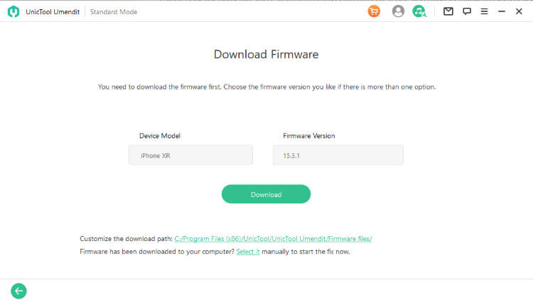 download firmware