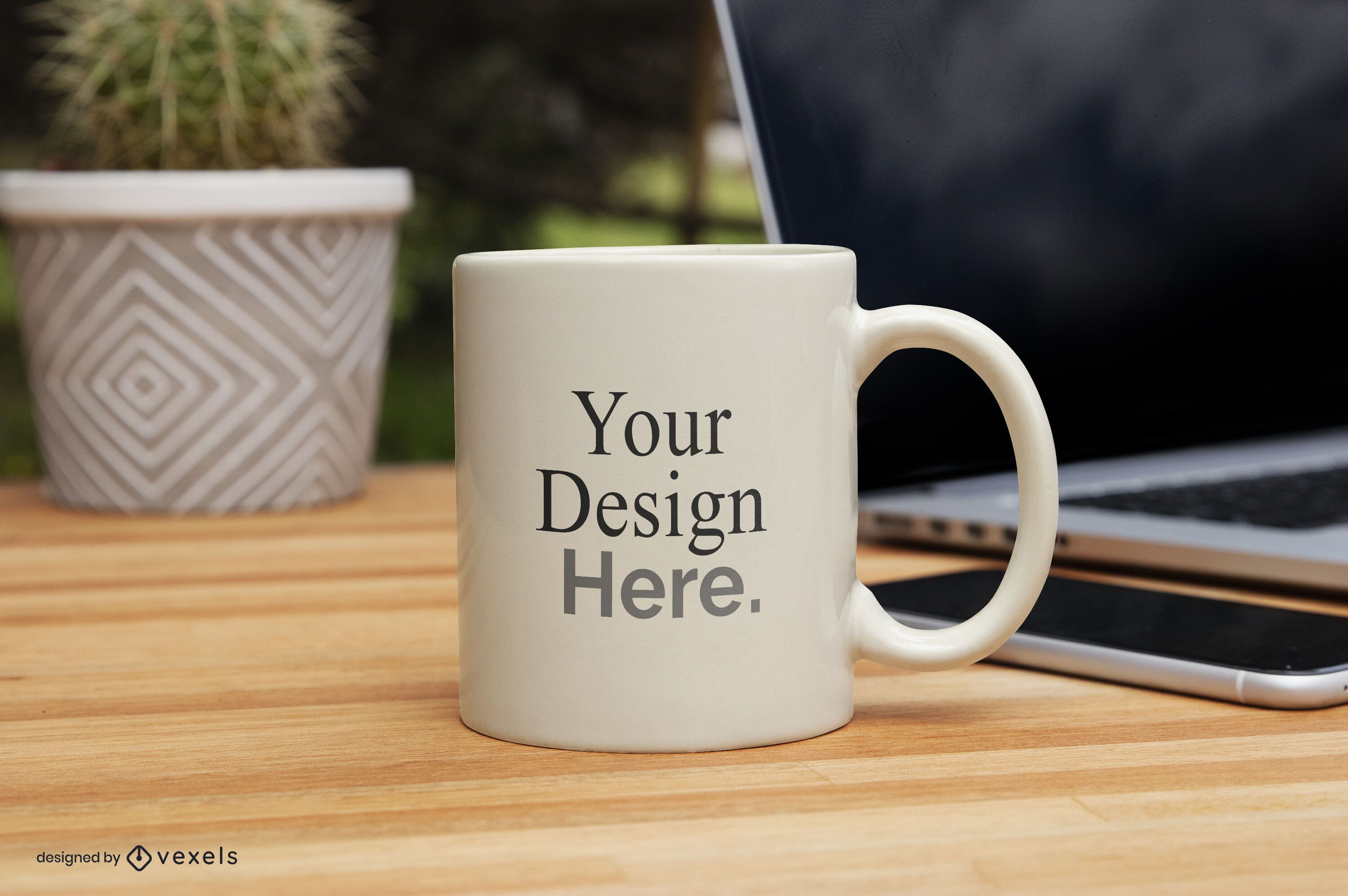 Business mug mockup design